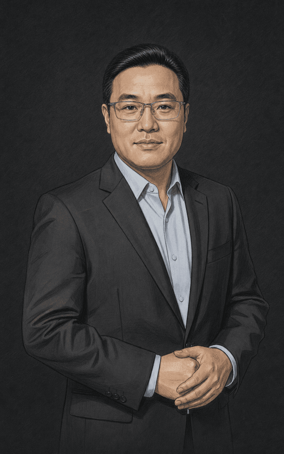 Portrait of George Bai